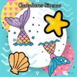 Sirenas.jpg Mermaid Cookies Cutters