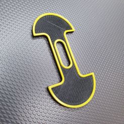 20200224_211450.jpg Fichier STL gratuit Clé de déverrouillage du panier d'achat de 1€ et 2・Plan imprimable en 3D à télécharger