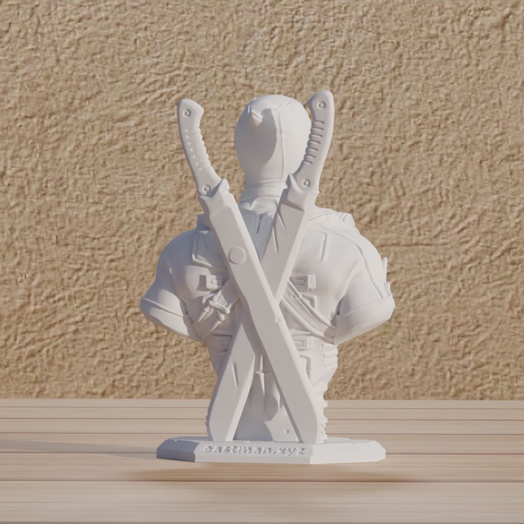 0010.png Download free file DeadPool Bust • 3D print template, Mak3_Me_Studio