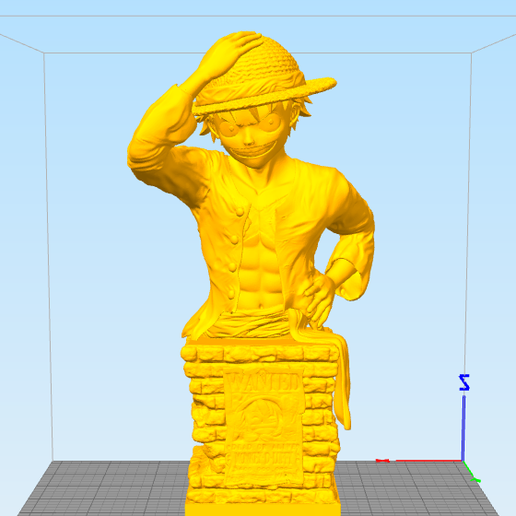 luffy one piece 3D model