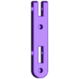 HeatInserStand_NoTools-Traverse_Rollen.stl Heat insert press no tools needed no metric screws required
