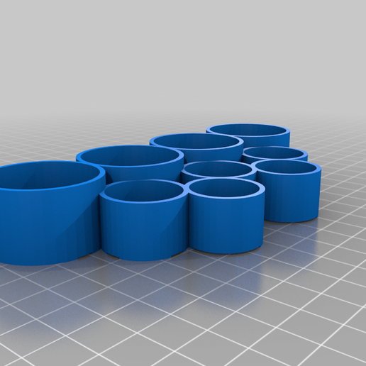 Vape Stand / Organizer - 3D model önizlemesi