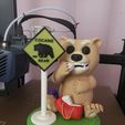 COCAINE BEAR SIGN