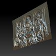 K_-(10).jpg CNC 3d Relief Model STL for Router 3 axis - The Last Supper