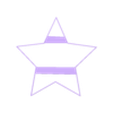 estrella10cm.stl cookie cutter with star shape