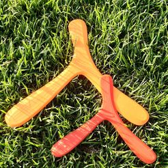 lambdaish-v4.jpg Free STL file Lambda-ish Boomerang・3D print model to download