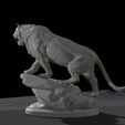 tbrender_back_cam.jpg White Tiger (Bach Ho) Statue