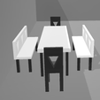 Screenshot-235.png Minimal dining room set: doll furniture