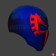 03.jpg Spider Man 2099 mask -Spider man Helmet - Marvel comics 3D print model
