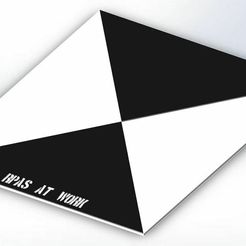 target2.JPG Free 3D file GCP Photogrammetric Target.・Object to download and to 3D print