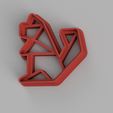 228squirrel-origami.jpg squirrel-origami COOKIE CUTTER