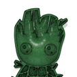 BabyGroot.png Baby Groot in 3D: The Tenderness of Guardians of the Galaxy on your Printer