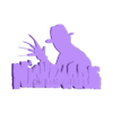 A NIGHTMARE ON ELM STREET (FREDDY SILHOUETTE) V1.1 Logo Display by MANIACMANCAVE3D.stl A NIGHTMARE ON ELM STREET (FREDDY SILHOUETTE) Logo Display by MANIACMANCAVE3D