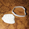 Trollface-2.png Cookie Cutter - Trollface 3D print model