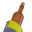wine-bottle-bracket-plan-for-3D-printing09.jpg Wine Bottle bracket design plan 1 based on the “push to release” mechanism-CPRTY02L39
