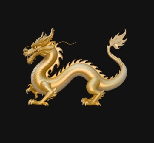 golden eastern dragon4