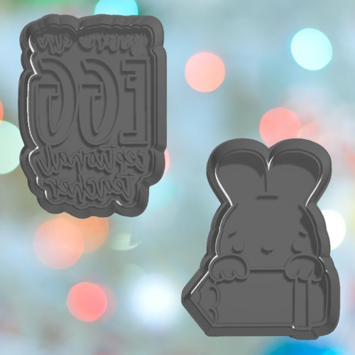 Egg- ceptional Teacher Cookie Cutter Set