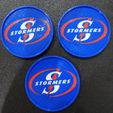 Print-on-bambu.jpg Free STL file SOUTH AFRICAN RUGBY - STORMERS - COASTER - FLAT MODEL FOR MOSAIC PALETTE OR MULTI COLOUR PRINTERS - MULTIPLE STL'S・3D printing design to download