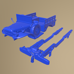 a072.png STL file Dodge WC-52 1942 printable car body・Template to download and 3D print