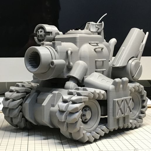 IMG_9235.JPG Archivo STL gratis Full Armor Tank・Diseño de impresión 3D para descargar, cycstudio