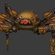render1.png Mecanoaraña Factorio (Rigged) 3D model