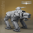 Strider1.png AUTOMATON FACTORY STRIDER | HELLDIVER 2 | 3D PRINTABLE FIGURINE