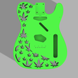 green.png Standard Fender Telecaster Body Cannacaster