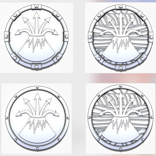 Shield-H.png Chaos Dwarf Shields