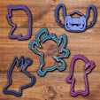 Todo.png Lilo and Stitch cookie cutter set