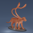 Displacer-Beast-cycles-stand.png Displacer beast panther miniature fan art + stand