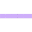 vacuum_cleaner_nerf_integration_rail.stl Vacuum cleaner Nerf rail adaptor