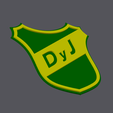 Defensa-y-Justicia-escudo-para-chop-jarra-futbol-argentino.png Bouclier de défense et de justice pour Chop Jarra