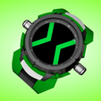 sa0013.png Ben 10 Omnitrix - Samsung Galaxy Watch 4 Classic  3D Print Model