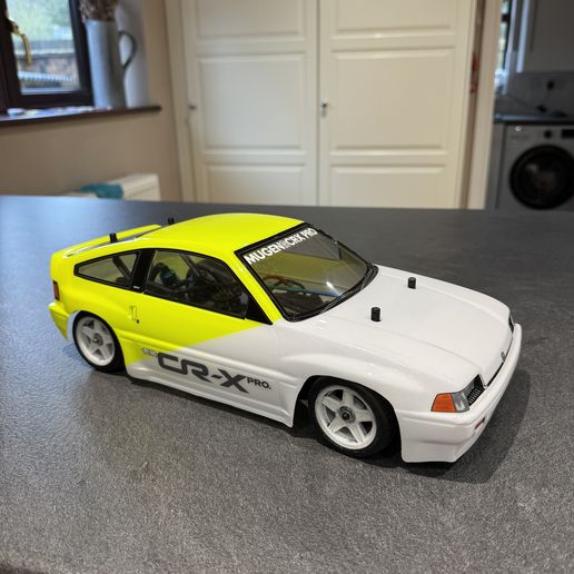🚗 Tamiya M07 - Front Bumper - Mugen CRX・ STL File for 3D