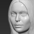 14.jpg Natalie Portman bust 3D printing ready stl obj formats