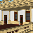 capture-20260401-233740.png Casa Neoclásica Detallada - Modelo 3D Arquitectura Clásica - Detailed Neoclassical House - Classic Architecture 3D Model