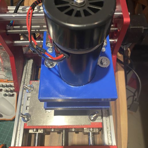 Download STL file 1310 CNC 52mm (500W) Spindle Holder • Object to 3D ...