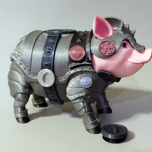 Capture d’écran 2017-04-12 à 11.22.24.png Free STL file Sir Pigglesby (a most noble piggy bank)・Design to download and 3D print, loubie