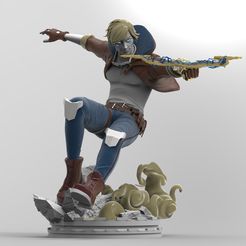 Render_6.jpg STL file Ezreal - League Of Legends・Template to download and 3D print