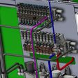 000011.jpg 3D CAD Model – High Precision Grease Filling Machine