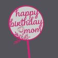 bday-mom.jpg Cake Topper - Birthday - Mom