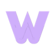 WM.stl Letters and Numbers SEGA Letters and Numbers | Logo