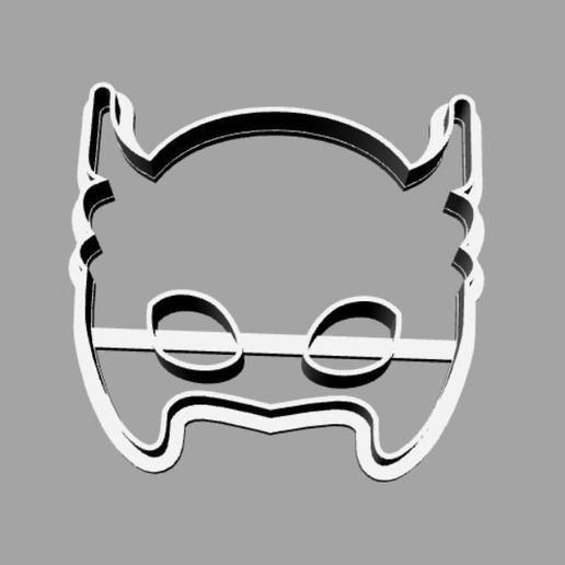 PJ masks 2.JPG Fichier STL gratuit PJ masque les emporte-pièces Héros en pyjama・Design pour impression 3D à télécharger, porahi3d