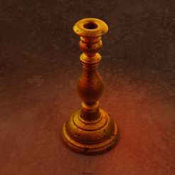 5.jpg Bronze candlestick