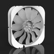 untitled3.jpg 20” Fan Blade and Hub Assembly – Lightweight PLA Print Ready