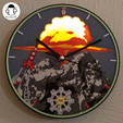 dark_logo.png Fallout themed Wall Clock with backlighting