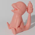 char 3.png STL file Charmander evolution pack (9 models, 3 positions each evolution)・3D print design to download