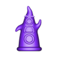 PURPLE TENTACLE1.stl PACK GREEN & PURPLE TENTACLES, DAY OF THE TENTACLE