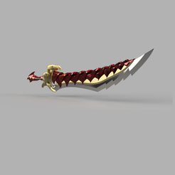 Dragon-Roar-Sword-v7a.png Archivo STL Espada Rugido de Dragón・Modelo de impresora 3D para descargar