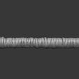maza-3.jpg "Imposing Medieval Mace - Detailed Replica and Ready for 3D Printing."